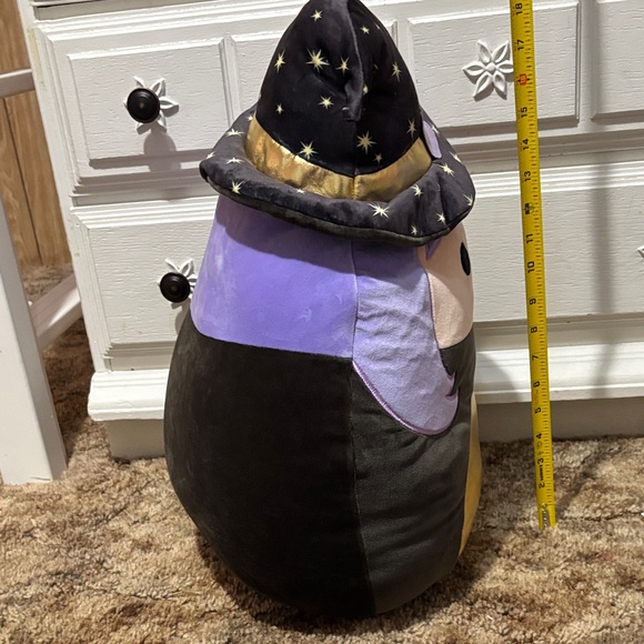 Squishmallows Black and Purple Wizard Stuffed Animal - Picture 4 of 5